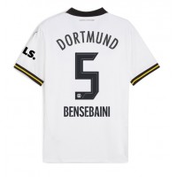 Camisa de time de futebol Borussia Dortmund Ramy Bensebaini #5 Replicas 3º Equipamento 2024-25 Manga Curta